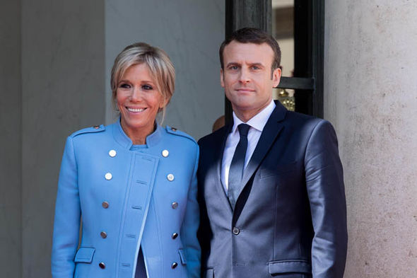 Emmanuel and Brigitte Macron