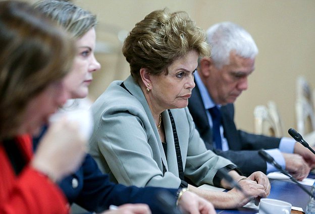 Meeting of First Deputy Chairman of the State Duma Ivan Melnikov and delegation of the Workers' Party of Brazil